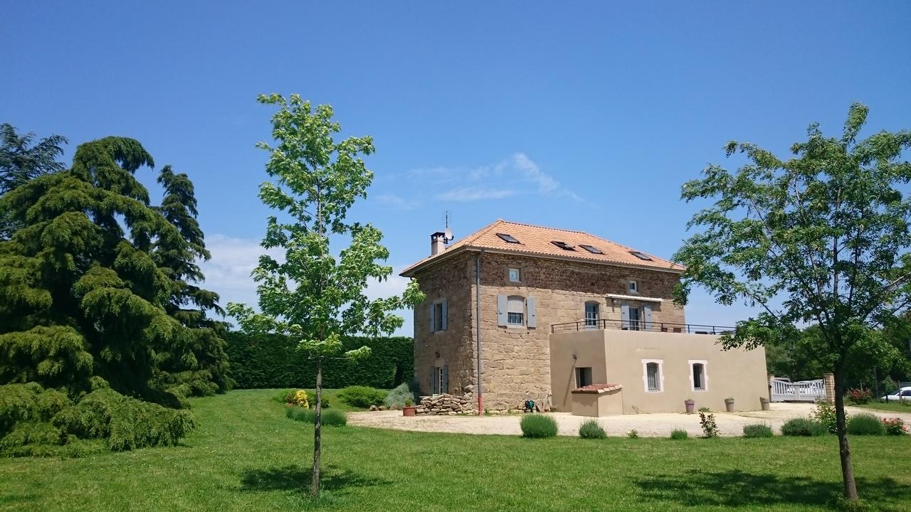 La Meridienne Des Collines La Motte-de-Galaure Exterior foto